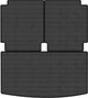 EVA коврик EVAtech в багажник авто для Volkswagen Atlas 6 seats 2016-2025 1 поколения SUV USA Черный кант (VW13212BE3SBB) - изображение 1