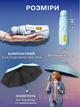 Зонт мини 3DTOYSLAMP 8 спиц в чехле складной компактный солнцезащитный ветрозащитный с прочным механизмом антиветер мужской женский стильный автоматический удобный для сумки дождя путешествий прогулок дорожный повседневный голубой - изображение 2