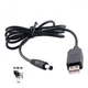 Кабель usb dc 12 v, usb проволока для подключения роутера к повербанку, DC 5.5x2.1 мм - изображение 2