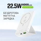 УМБ повербанк BAVIN PC026 6000 mAh 22.5W White (Y-PC026 WH) - зображення 8