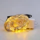 Гирлянда Конский хвост 600 LED 20 нитей длина 3 метра жёлтый теплый свет светодиодная гирлянда занавес для дома улицы праздничный новогодний декор - изображение 5