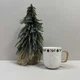 Чашка фарфоровая 340 мл Happy Holidays вязаный орнамент BonaDi 311-113 Новогодние игрушки с золотой ручкой - изображение 5