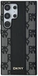 Etui DKNY Leather Checkered Mono Pattern MagSafe do Samsung Galaxy S24 Ultra Black (3666339276829) - obraz 3