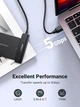 Адаптер UGREEN USB 3.0 – SATA 2.5" для SSD/HDD, зчитувач жорстких дисків, Plug & Play, підтримка UASP і TRIM, зовнішній конвертер - зображення 3