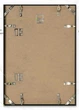 Алюминиевая рамка A3 со стеклом A3 (29.7×42 см) - закаленное стекло + алюминиевый корпус, вертикально/горизонтально, черная - изображение 3