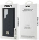Etui DKNY Leather Pattern Metal Logo MagSafe do Samsung Galaxy S24 Ultra Black (3666339276881) - obraz 8