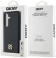 Etui DKNY Leather Pattern Metal Logo MagSafe do Samsung Galaxy S24 Black (3666339276867) - obraz 8