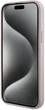 Панель Guess 4G Collection Leather Metal Logo MagSafe для Apple iPhone 15/14/13 Pink (3666339226749) - зображення 5