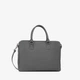 Сумка для ноутбука женская кожаная большая на молнии Regina Notte Briefcase 4153 Темно-серый - изображение 1