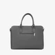 Сумка для ноутбука женская кожаная большая на молнии Regina Notte Briefcase 4153 Темно-серый - изображение 3