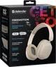 Навушники Defender FreeMotion B640 63642 Bluetooth Бежеві (4745090829419) - зображення 7