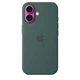 Чохол iPhone 16e Silicone Case with MagSafe lake green - изображение 1