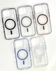 Чохол iPhone 16 Pro Max Clear color with MagSafe gold - изображение 2