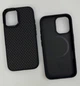 Чохол iPhone 16 Pro Kevlar design soft with MagSafe black - изображение 6
