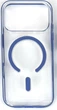 Чохол iPhone 17 Pro Clear color with MagSafe sierra blue - изображение 1
