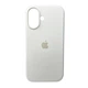 Чохол iPhone 16e Silicone Case with MagSafe white - изображение 1