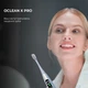 Электрическая зубная щетка Oclean X Pro Digital Plus Silver с чехлом и 6 насадками - изображение 11