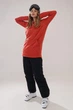 Худі BURTON W OAK LONG PULLOVER HOODIE cranberry heather - 20840-W20 - S - зображення 7