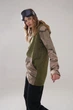 Худи BURTON W OAK LONG PULLOVER HOODIE martini olive heather/barren camo - 20840-W21 - M - изображение 8