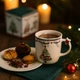 Новорічна кружка фарфору Happy Holidays 360 мл – святкова кружка (311-133-3) - зображення 2