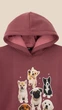 Худи с принтом для девочки LAWA P-GB02340 152 см Сливовой shop (2888000026095) - изображение 2