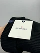 Шапка Moncler с прорезиненным логотипом в черном цвете, One size (универсальный размер), Унисекс. - изображение 4