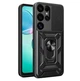 Чехол Primo Shockproof для Samsung Galaxy S25 Ultra (SM-S938) - противоударный, с подставкой и шторкой для камеры - Black - изображение 3
