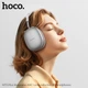 Бездротові накладні навушники HOCO W55 Plus Happiness ANC noise reduction BT headphones Silver (6942007638548) - изображение 5