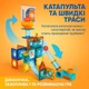 Детский конструктор 2-в-1: Marble Run + Магнитный конструктор (78 элементов) для мальчиков и девочек из труб с шариками и катапультой (NO.78-7) - изображение 2