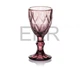 Набір чарок з кольорового скла 6 шт Glassware 50 мл Рожевий EK9058 - изображение 2
