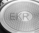 Сковорідка 22 см з кришкою та Мраморним покриттям EB-765 - изображение 8