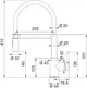 Кухонний змішувач Franke Lina Semi Pro (115.0626.087) - зображення 3