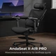 Крісло для геймерів Anda Seat X-Air Pro Size XL Mesh Space Black (AD-WY-01-BBB-B01) ( Чорний ) 20600 - изображение 6