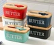 Маслянка керамічна з ножем та бамбуковою кришкою Butter Червона APL0480 - зображення 4