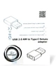 Адаптер Cablexpert USB Type-C to USB 2.0 (A-USB2-AMCF-01) - изображение 3