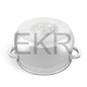 Каструля нержавіюча 6.5 л професійна з кришкою Edenberg EB-3727 - зображення 4