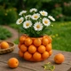 Кількість: Ваза фарфорова Orange Мандарин D21 х 14 см (457-333) - зображення 3