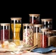 Ємність 850 мл, для сипких продуктів 10х12 см із бамбуковою кришкою R29787 - зображення 6