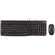 Комплект (клавіатура, миша) Logitech MK120 Black USB (920-002563) Чорний 25916 - изображение 1