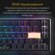 Клавіатура Ducky One 3 SF Cherry MX Brown RGB UA USB Black (DKON2167ST-BUAPXCLAWSC1) - зображення 4