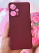 Силиконовый чехол Soft Touch для Xiaomi Poco F5 Бордовый - изображение 2