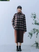 Рубашка хлопковая женская Uniqlo 402640293 XS Коричневая в клетку (1159797492) - изображение 3