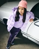 Детская демисезонная куртка для девочки Adidas Disney Minnie Mouse JL9194 110 см Powder Plum (4068807126091) - изображение 11