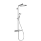 Душова система Hansgrohe Showerpipe Crometta S240 1jet з термостатом, хром (27267000) - изображение 3