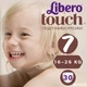 Подгузники-трусики Libero Либеро Touch Pants 7 16-26 кг 30 шт (7322540918038) - изображение 1