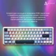 Клавиатура Ajazz ak680 Max (8+8k) Magnetic Switch White (ak680-m-bwd-a) - изображение 2