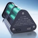 Корпус Multi-powerbank A6, под элементы 18650 до 6 шт, 22.5W, с боковой LED подсветкой, прозрачный - изображение 7