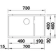 Кухонна мийка Blanco - 527355 SUBLINE 700-U LEVEL - зображення 3
