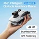 Квадрокоптер 4DRC F8 - дрон с GPS, избегание препятствий 360°, БК двигатели, 360° камера, до 25 минут, дальность до 2000 м, пульт с экраном 4.5", серый - изображение 8