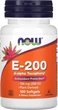 Suplement diety Now Foods E-200 D-Alfa Tokoferol 100 kapsułek (733739008251) - obraz 1